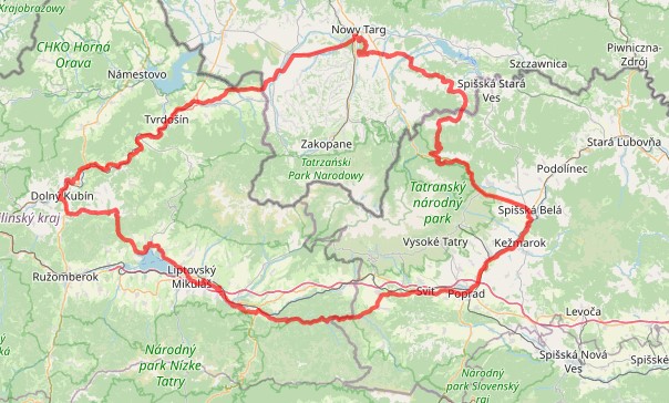 Trasa Velo Tatry